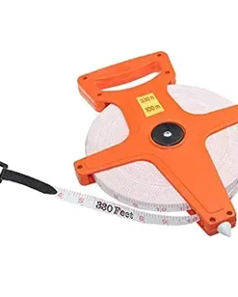 Everything You Need | Open Reel Measuring Tape – 300 Foot Reel Fiberglass Tape | 1