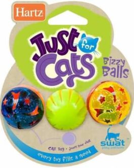 Hartz Just For Cats Bizzy Balls Cat Toy