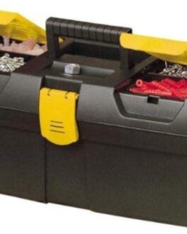 12-1/2 in. Tool Box with Lid Organizers
