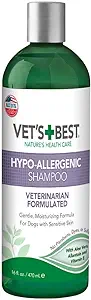 Vets Best Hypo-Allergenic Dog Shampoo – 16oz.
