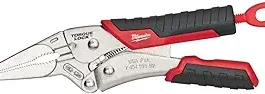 6 in. Torque Lock Long Nose Locking Pliers with Durable Grip