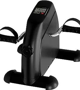 Wakeman Fitness Under Desk Bike and Pedal Exerciser with Calorie Counter