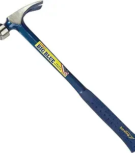 Estwing E3-25S 25oz 18 Smooth Face Builder Series Framing Hammer w/ Vinyl Grip