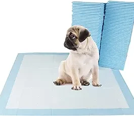 BV Pet Training Pads For Dogs Puppy Pee Pad 22 x 22 Inch 100 Count