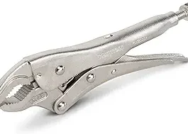 TEKTON 7 Inch Deep Bite Round Jaw Locking Pliers | PLK20007