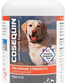 Nutramax Cosequin DS Maximum Strength Plus Supplement for Dogs 132 Chewable Tablets