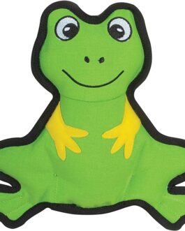 SmartPetLove Simple Green Frog Dog Toy