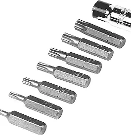 Performance Tool W1386 8 Pc Tamper Resis Star Bit Set