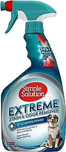 Simple Solution Extreme Enzymatic Pet Stain Odor Remover 32 Fluid Ounce