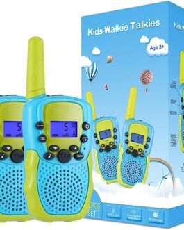 Selieve Toys for 3-12 Year Old Boys Girls, Walkie Talkies for Kids 22 Channels 2 Way Radio with Backlit LCD Screen & LED Flashlight VOX Function, Long Range Walkie Talkies for Outside, Camping, Hiking