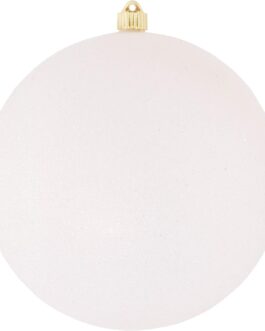 Christmas By Krebs Large Commercial Grade Indoor Outdoor Moisture Resistant Shatterproof Plastic Ball Ornament