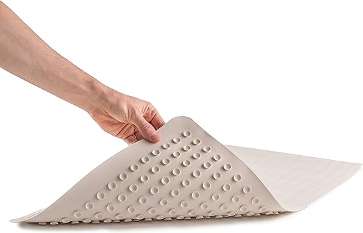 Epica Non Slip Bathtub Mat | Real Rubber Bath Mat for Tub, Shower, Bath Mat for Baby Safety, Kids Bath Mat, Pet Dog Bath Mat