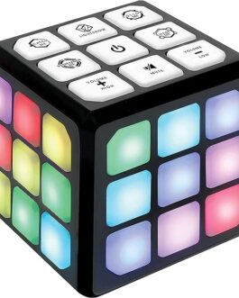 Winning Fingers Flashing Cube Electronic Memory & Brain Game | 4-in-1 Handheld Game for Kids | STEM Toy for Kids Boys and Girls | Fun Gift Toy for Kids Ages 6-12 Years Old