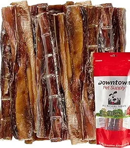 Downtown Pet Supply Bully Sticks For Dogs Rawhide Free Dog Chews 6 0.5 lbs