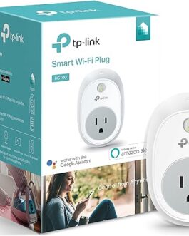 Kasa Smart HS100 WiFi Smart Plug, Classic 1-Pack, White