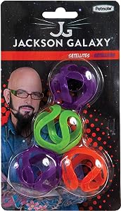 Jackson Galaxy Petmate Satellites Cat Toy 4 count